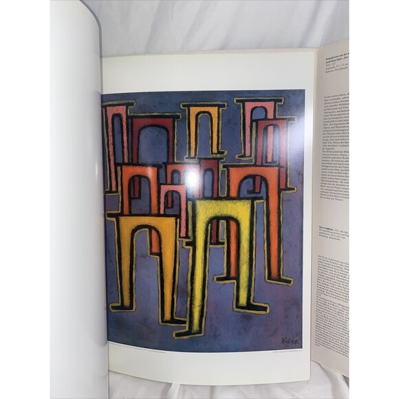 Paul Klee print Poster Book 6 Posters 1993 Vintage Print 31x44cm Art Artist - Picture 11 of 13